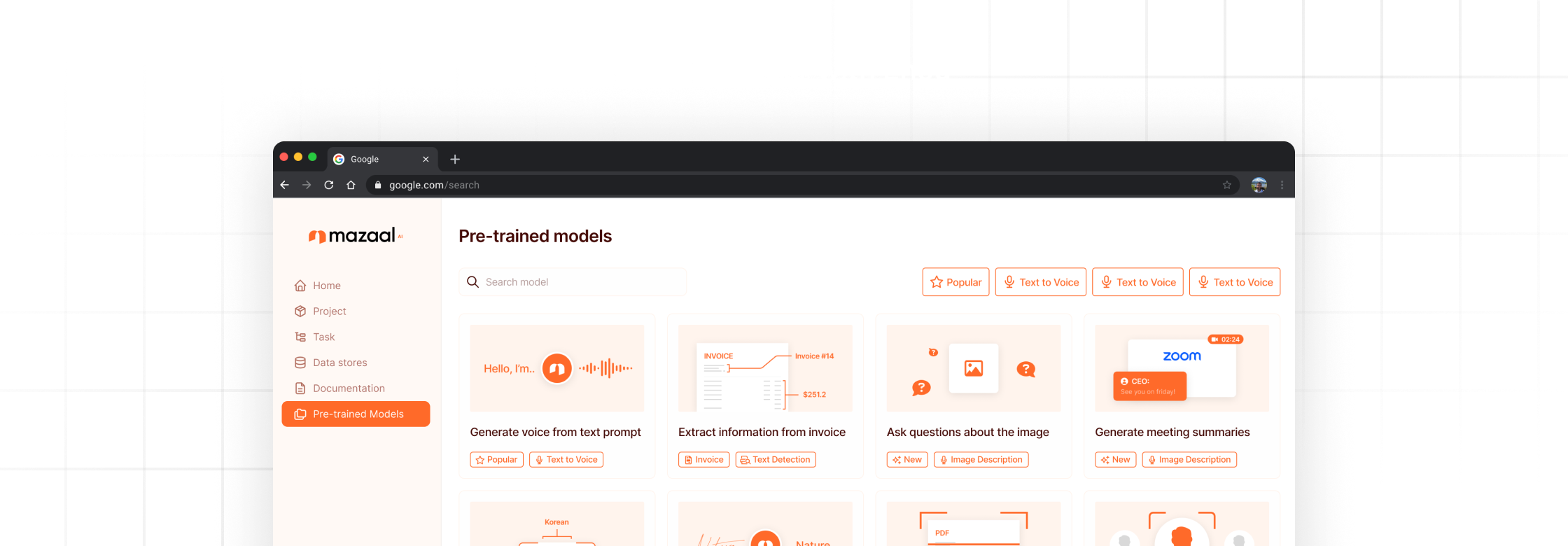 Mazaal AI Platform Demo