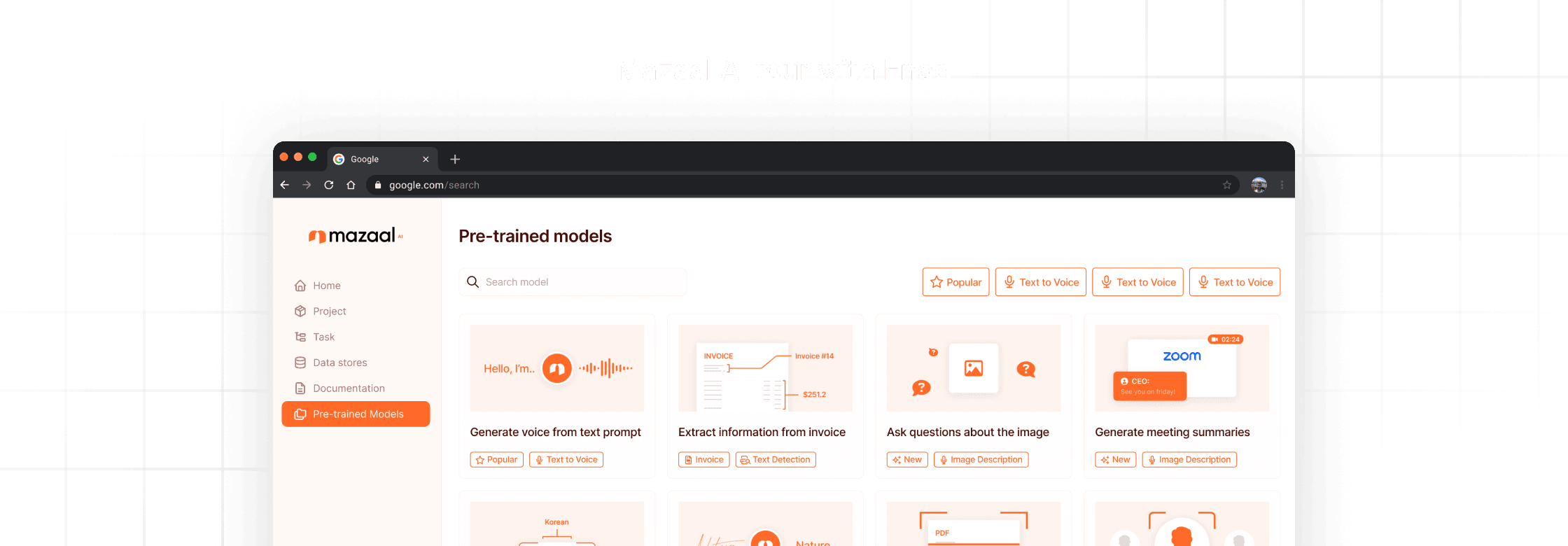 Mazaal AI Platform